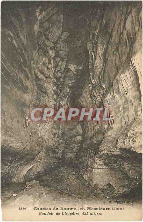 CPA Grottes de Baume les Messieurs Jura 