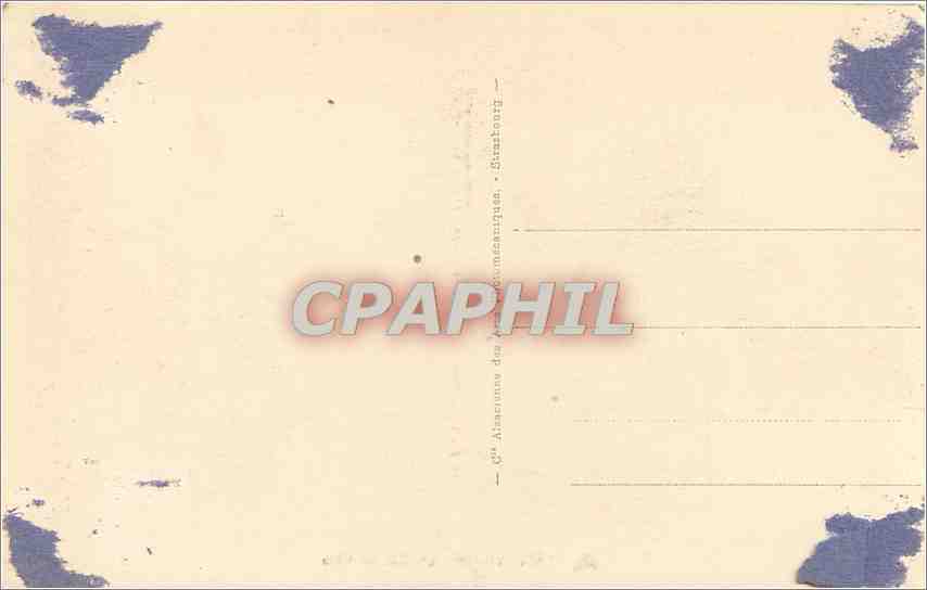 Vichy - L'Hôtel de Ville — CPA n°156, éditeur CPAPHIL — Rückseite