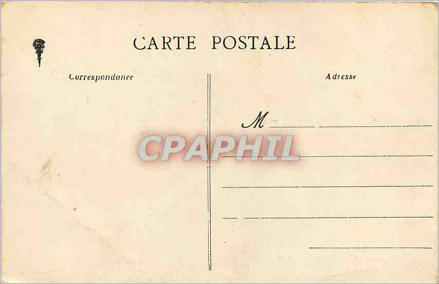 CPA Sur les Bords de l'Ocean Nantes  — Verso