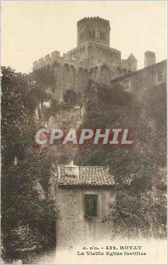 La Vieille Église fortifiée — Royat — a.d.o. 432