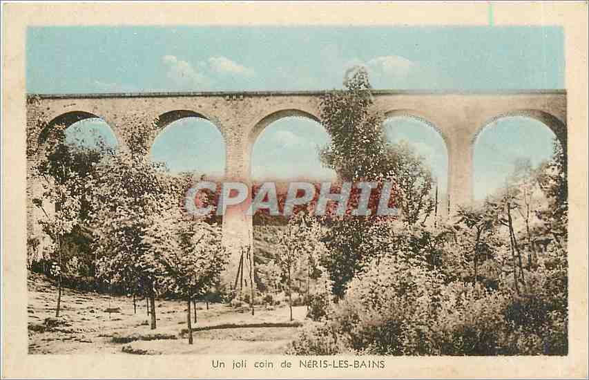 CPA Un joli coin de Neris les Bains 