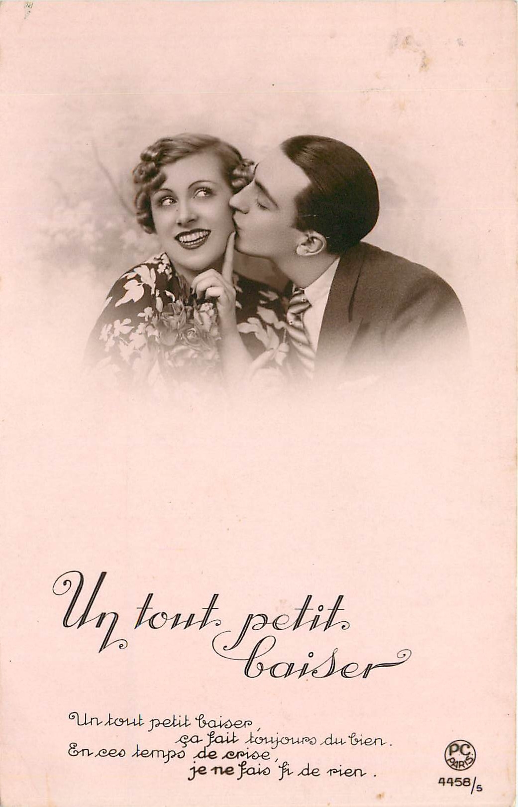 CPA Un tout petit baiser 