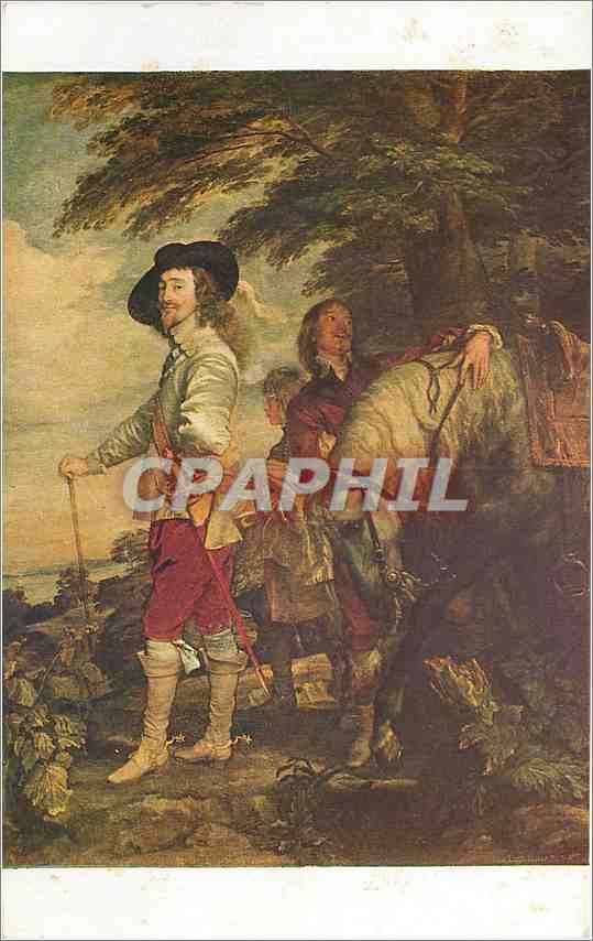 CPA Anton Van Dyck Portrait de Charles 