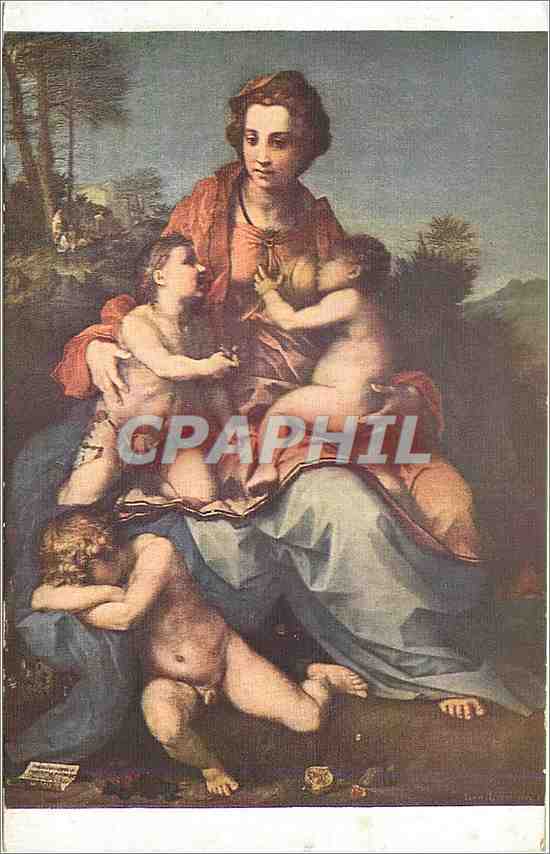 CPA Andrea d'Agnolo del Sarto La Charite 