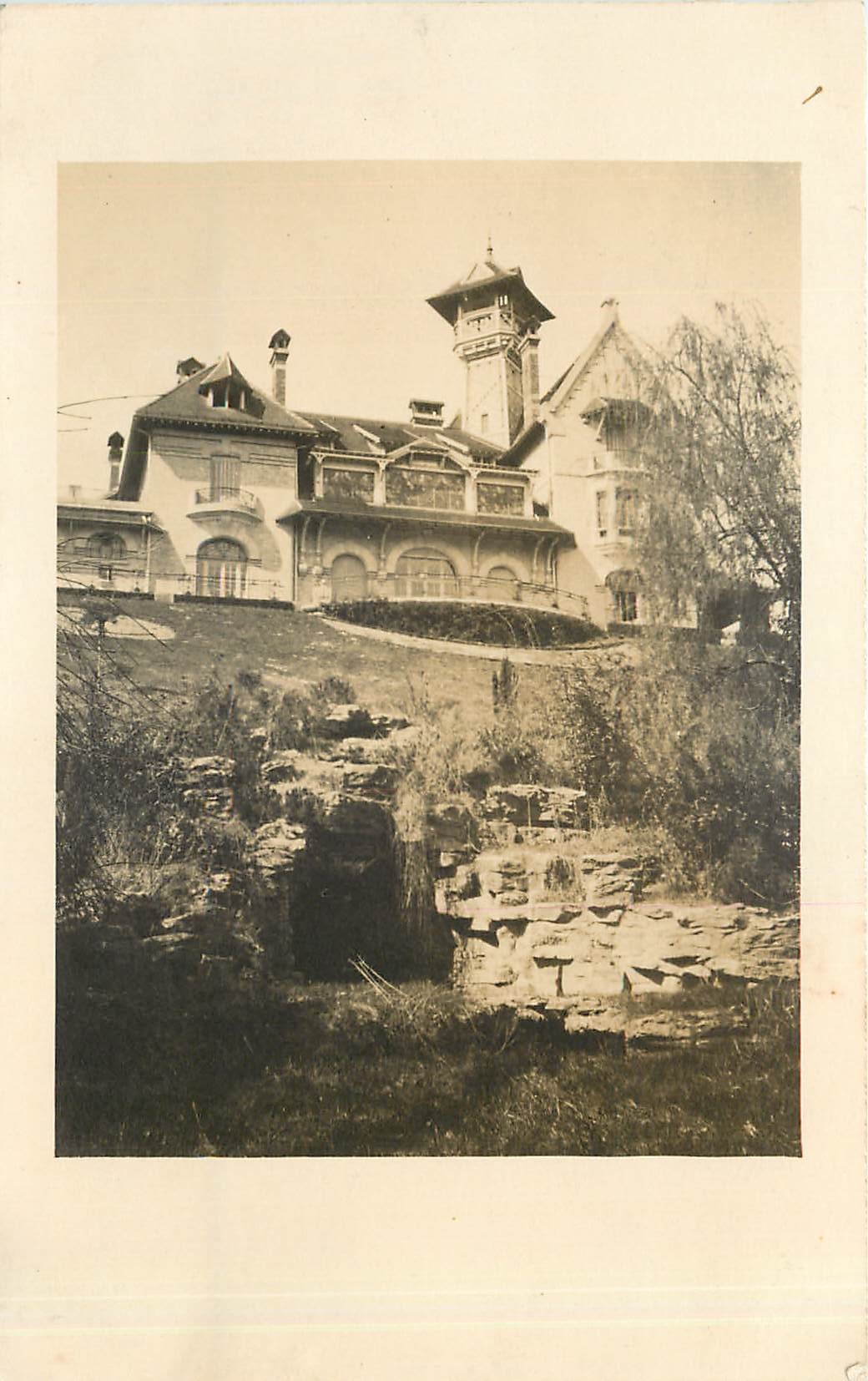 CARTE PHOTO Château