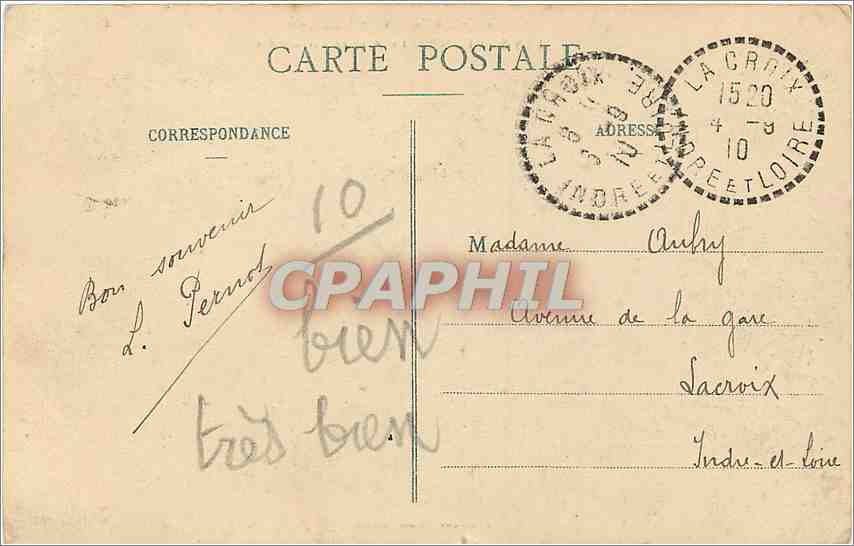 CPA Le Morvan Illustre Les Settons La Maison des Gardes  — Rückseite