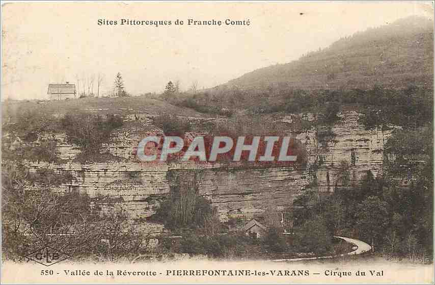 CPA Vallee de la Reverotte Pierrefontaine les Varans Cirque du Val 