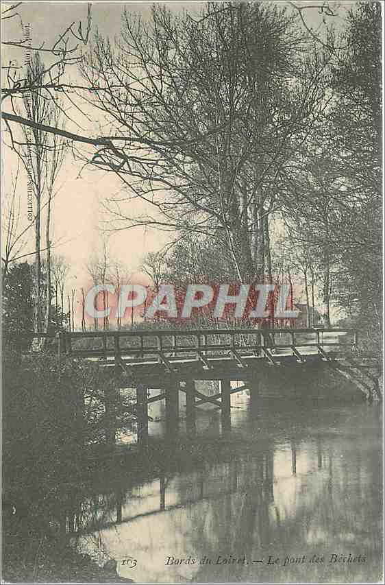 CPA Bords du Loiret Le pont des Bechets 