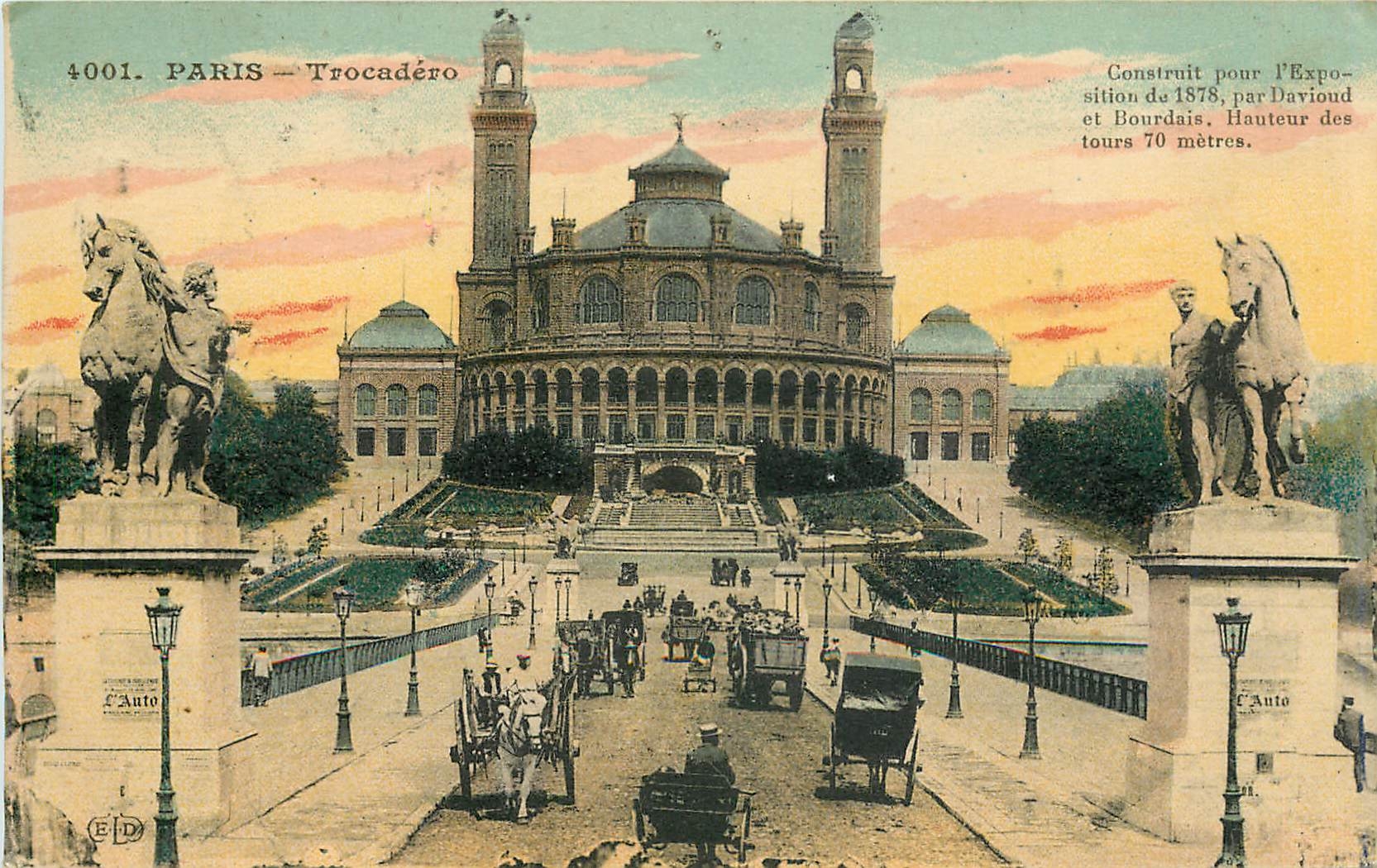CPA Paris Trocadero 