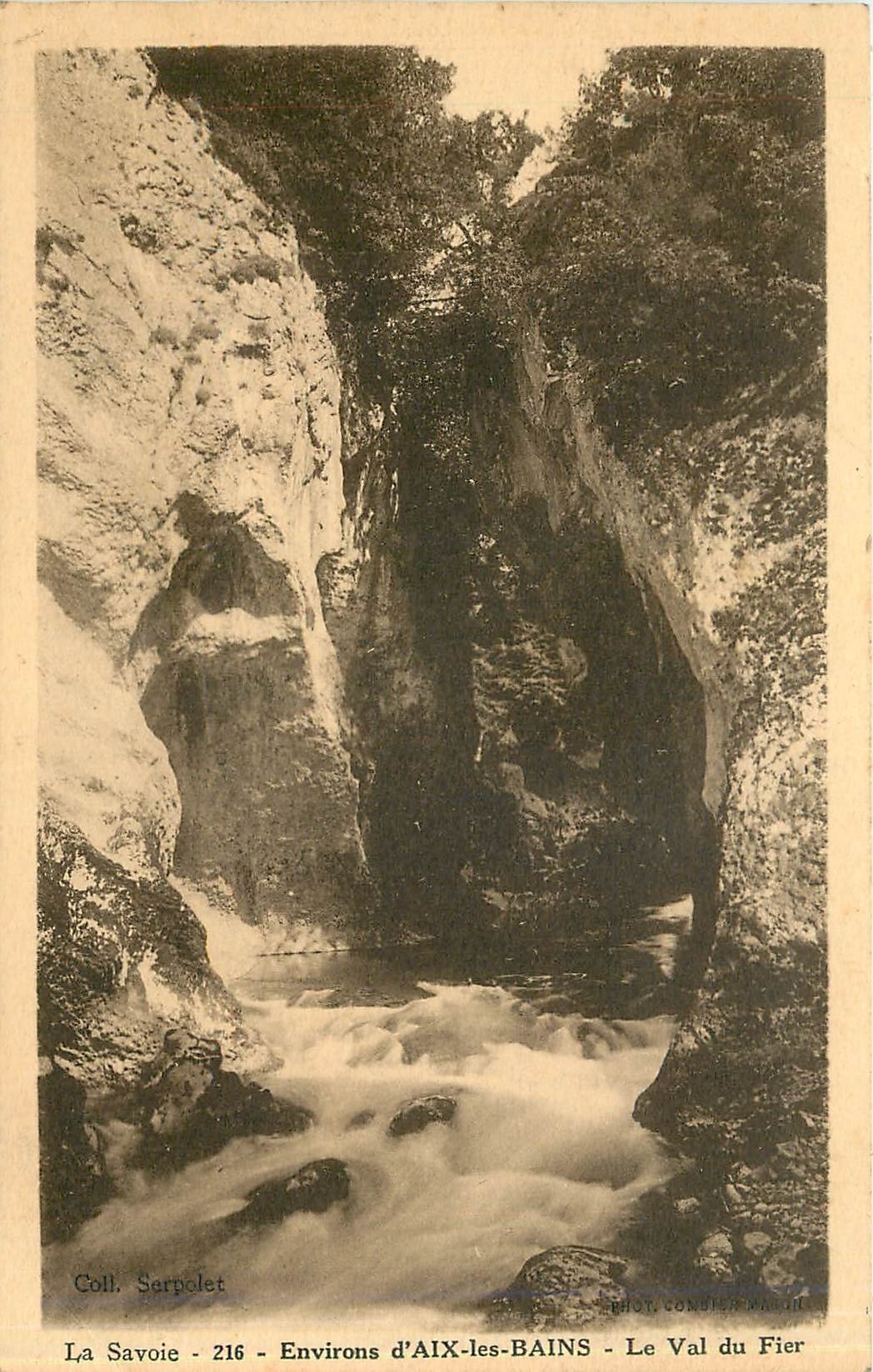 CPA Environs d'Aix les Bains Le Val du Fier 