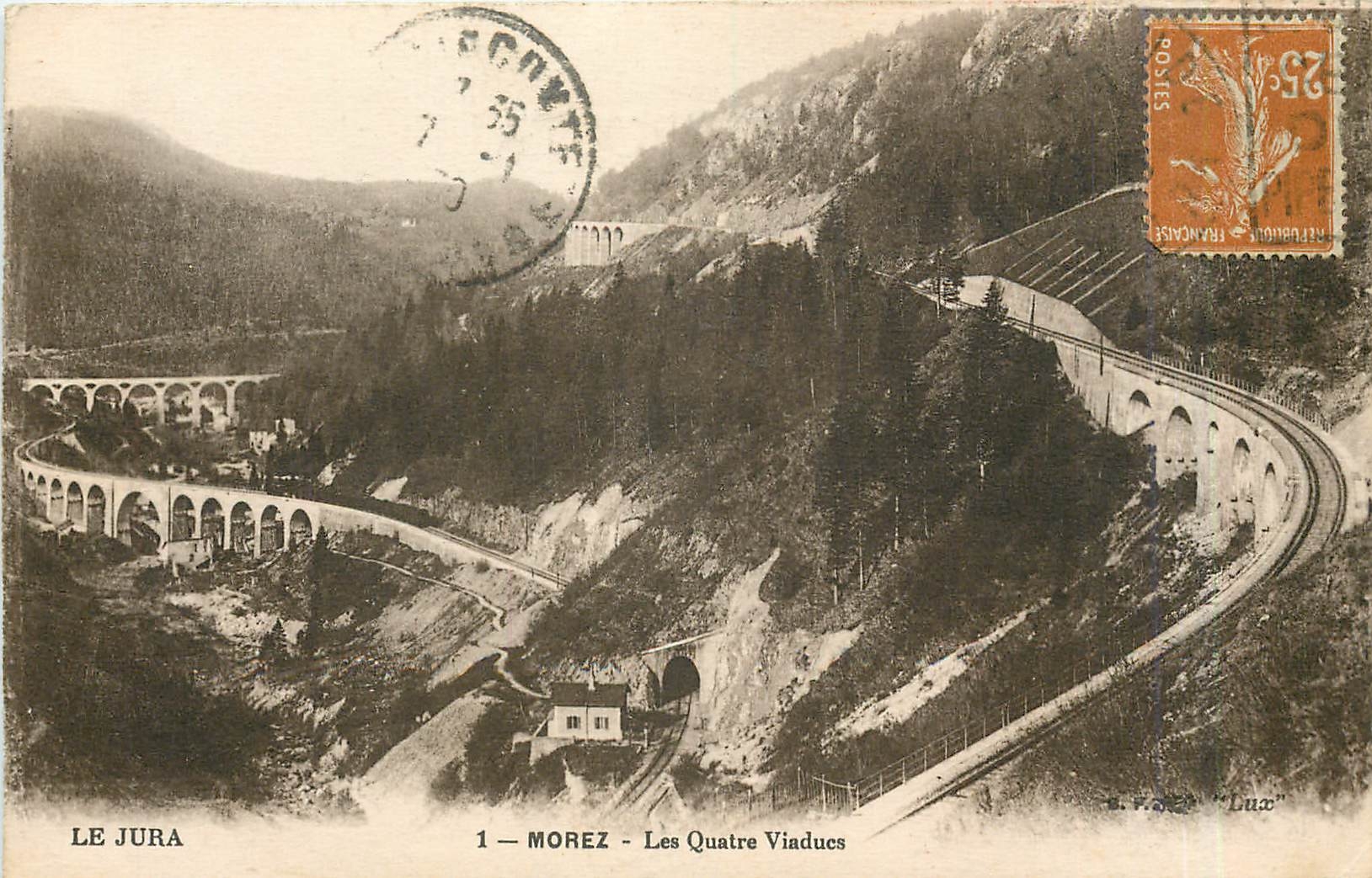 CPA Morez Le Quatre Viaducs 