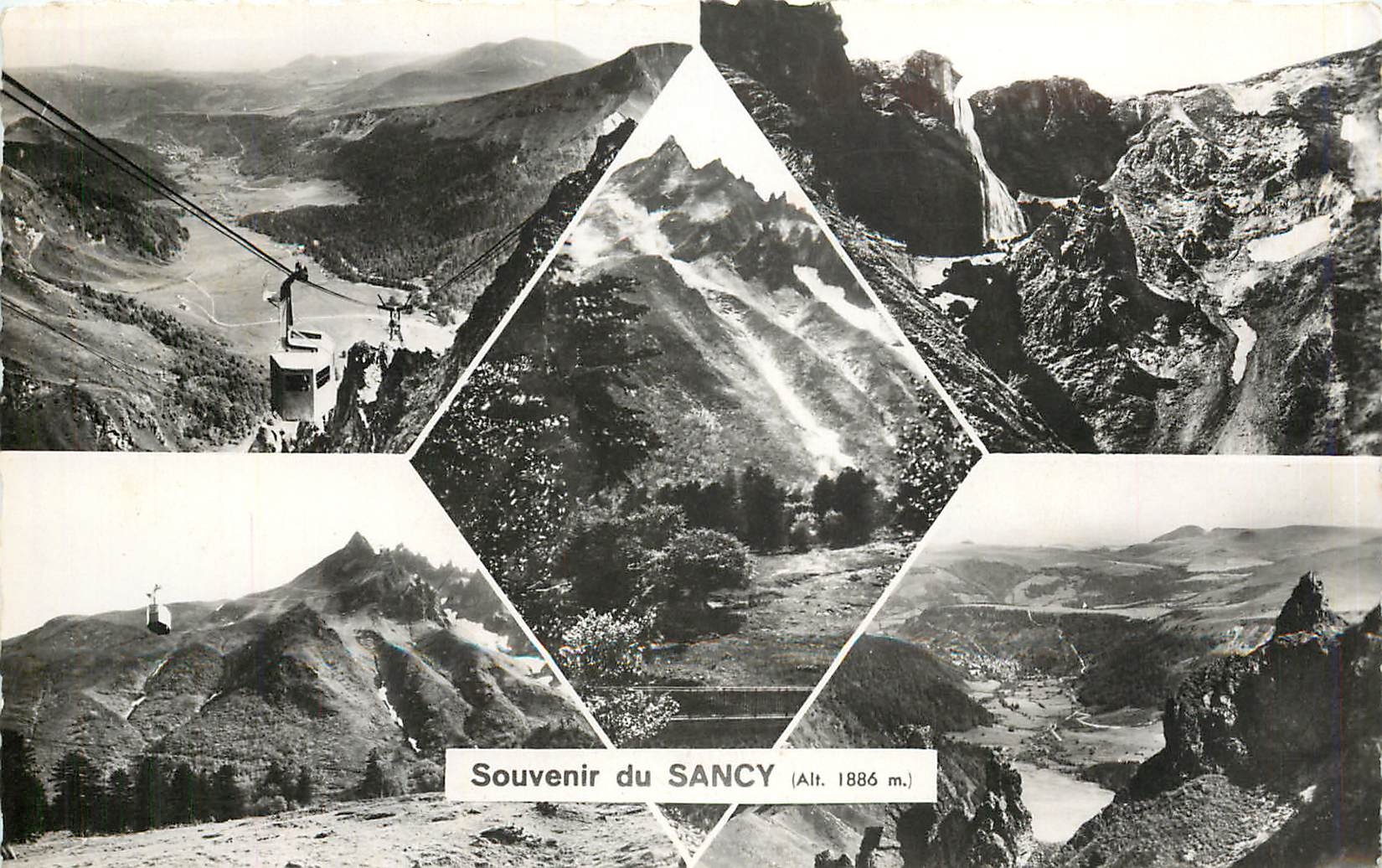 CPM Souvenir du Sancy Vue vers le Mont Dore 