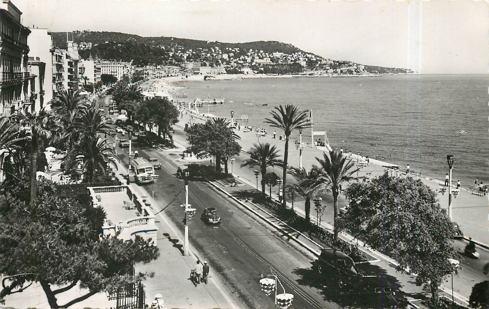 CPM Nice Le Mont Boron Promenade des Anglais 