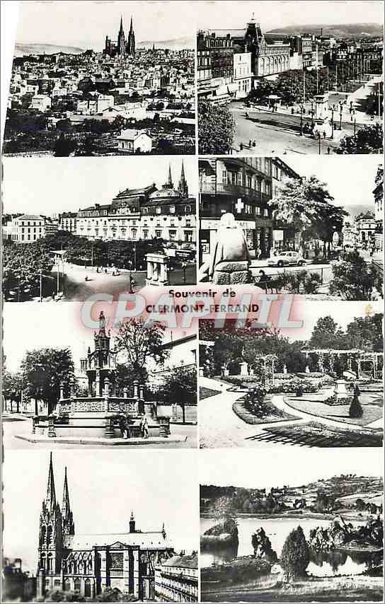 Clermont-Ferrand — vue générale — éditeur C.P.A. n°1269 - Recto