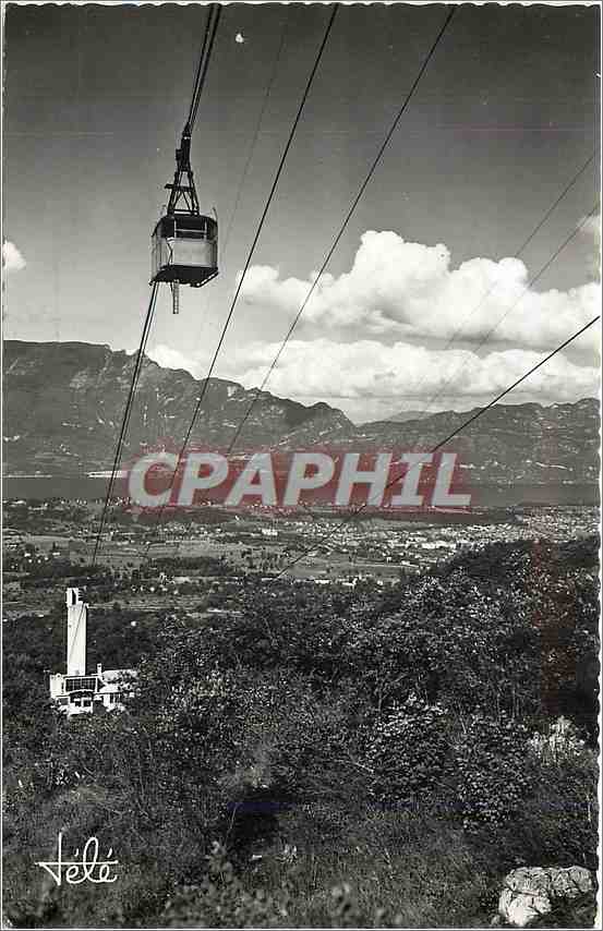 CPM Teleferique du Mt Revard Le Lac La Dent du Chat 