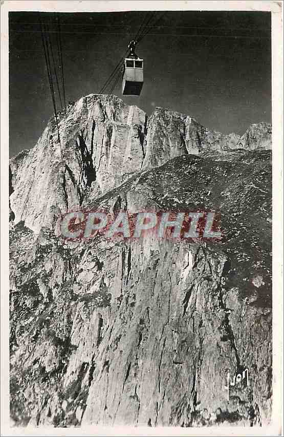 CPM Chamonix Haute Savoie La falaise du Brevent 