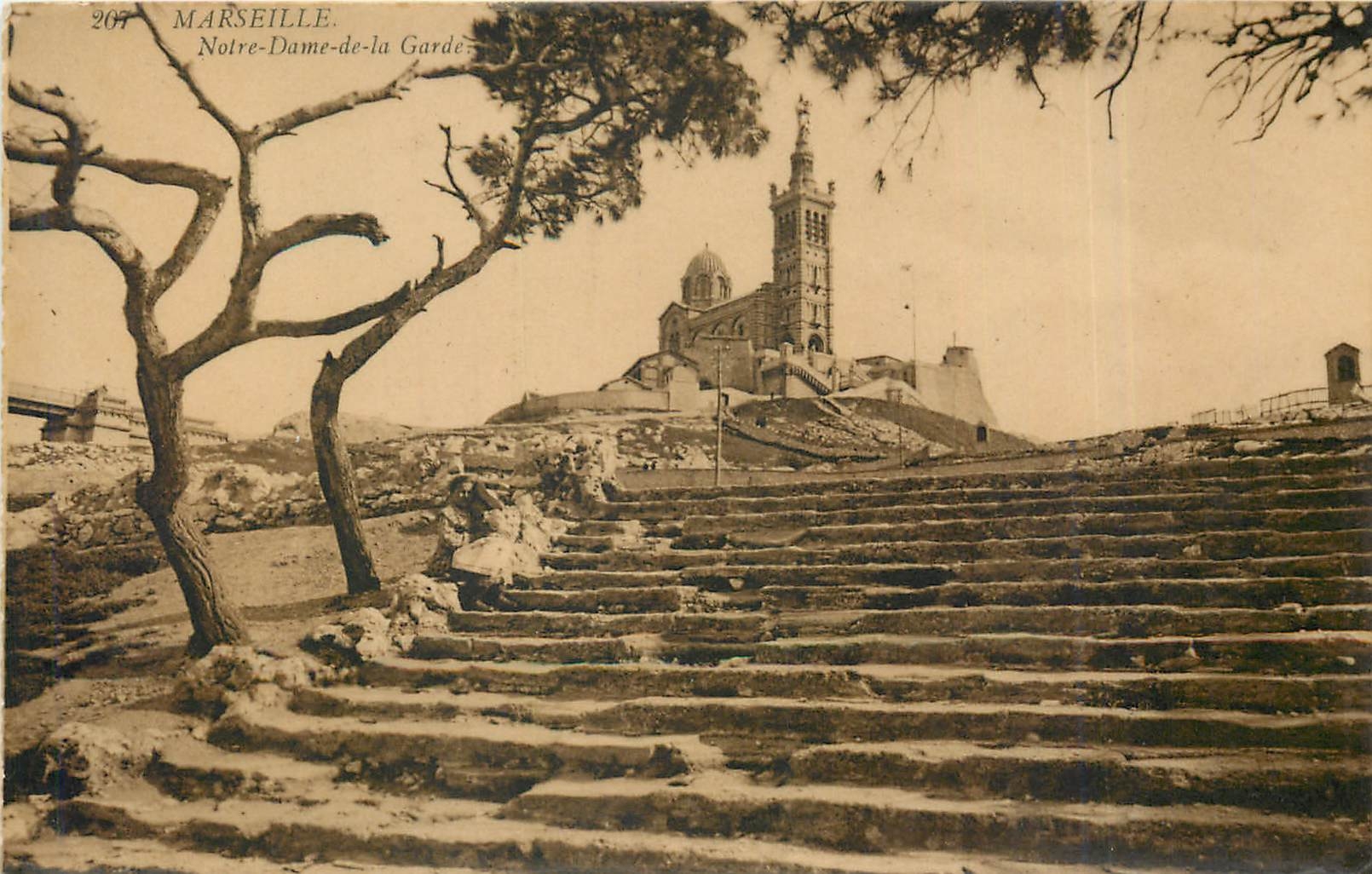 CPA Marseille Notre Dame de la Garde 