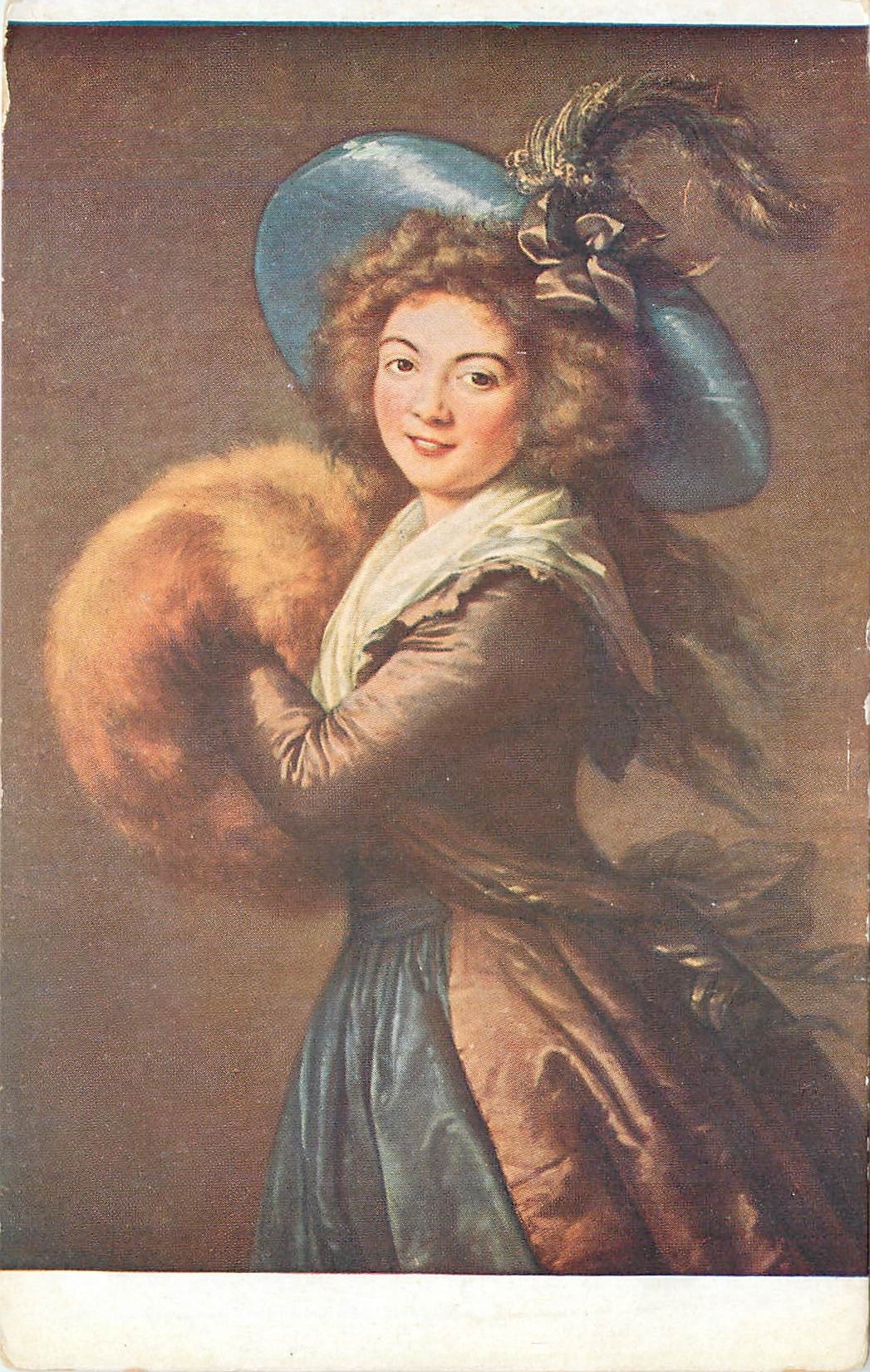 CPA Musee du Louvre Mme Le Brun Vigee 