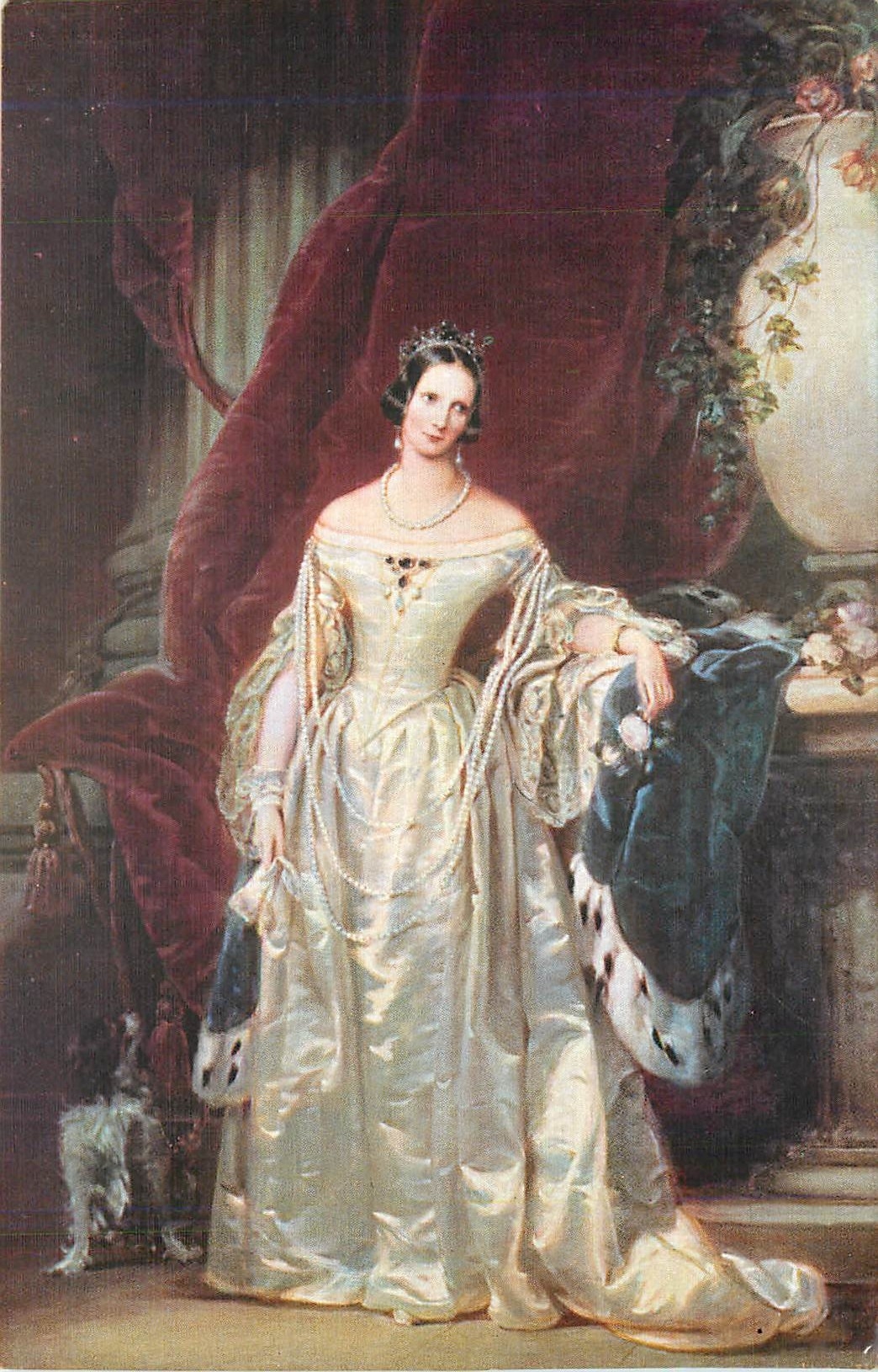 CPA Mme Robertson L'Imperatrice Alexandre Theodorovna 