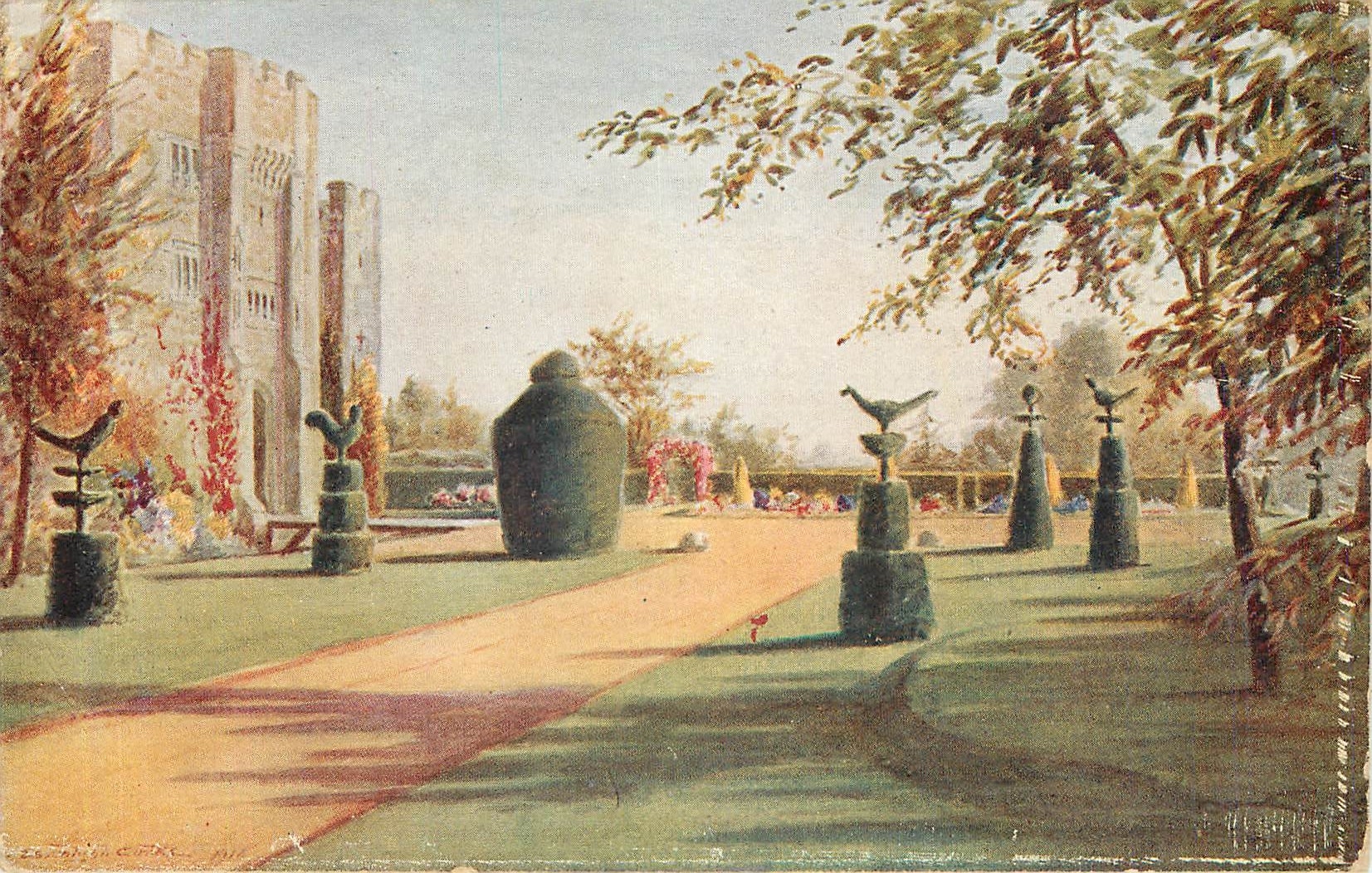 CPA South Front Hever Castle 