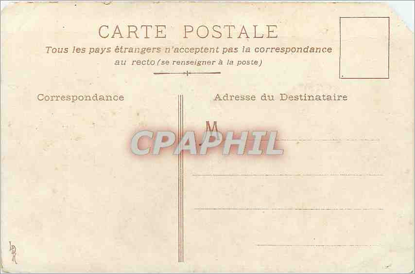 CPA Rouget de L'Isle La Marseillaise — Rückseite