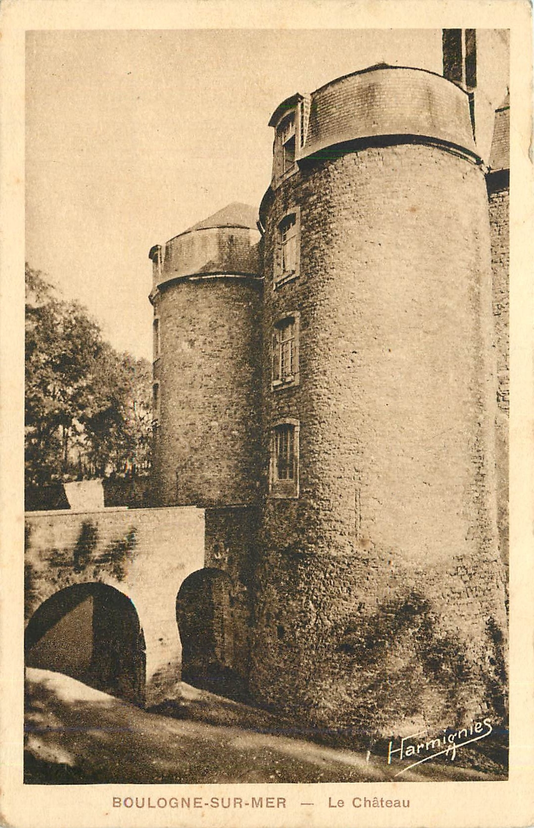 CPA Boulogne sur Mer Le Chateau 