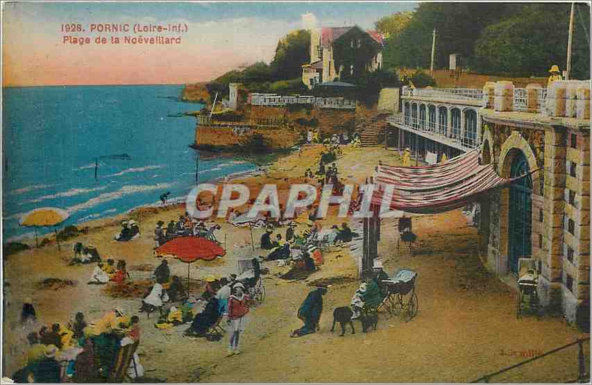 CPA Pornic Loire Inf Plage de la Noeveillard 