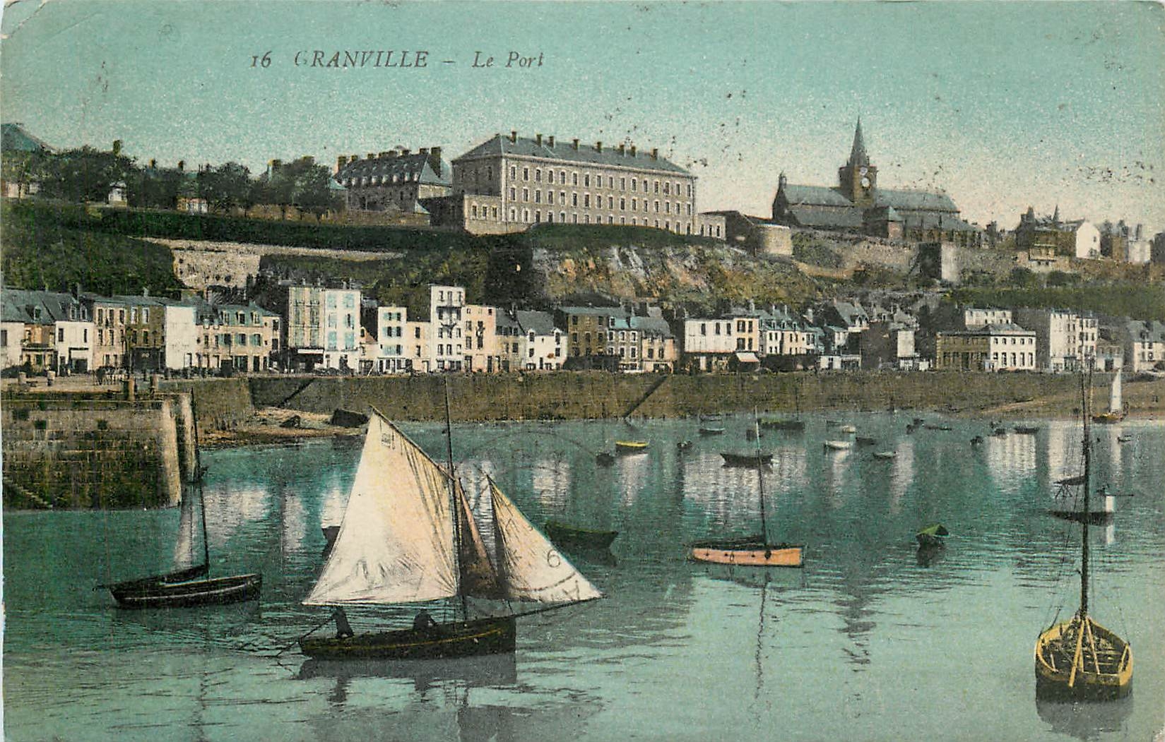Granville — Le Port — Éditeur J. Puet Granville, n° 16