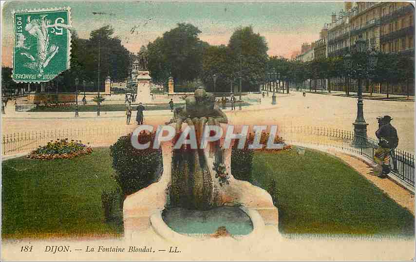 CPA Dijon La Fontaine Blondat 