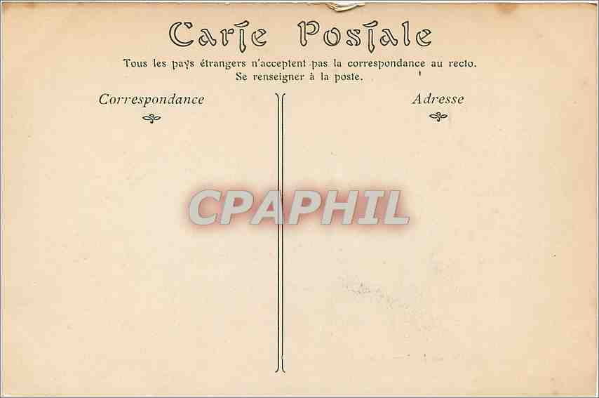 CPA Lyon Le Pont Morand Tramway Byrrh — Verso