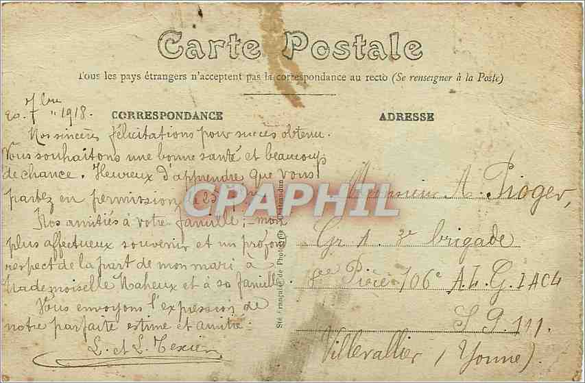 Fougères (Ille-et-Vilaine) — Le Château — Tour Mélusine, Tour des Gobelins, Tour Surienne et Tour Raoul — Reverso