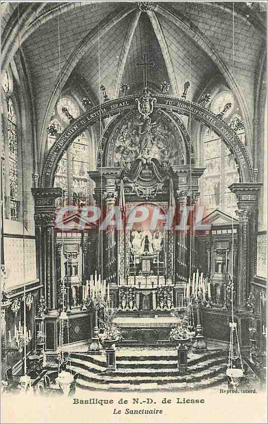 CPA Basilique de ND de Liesse Le Sanctuaire 