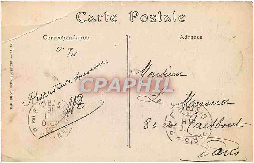 CPA Nice Alpes Maritimes Le Quai du Midi et le Palais de la Jetee Promenade  — Rückseite