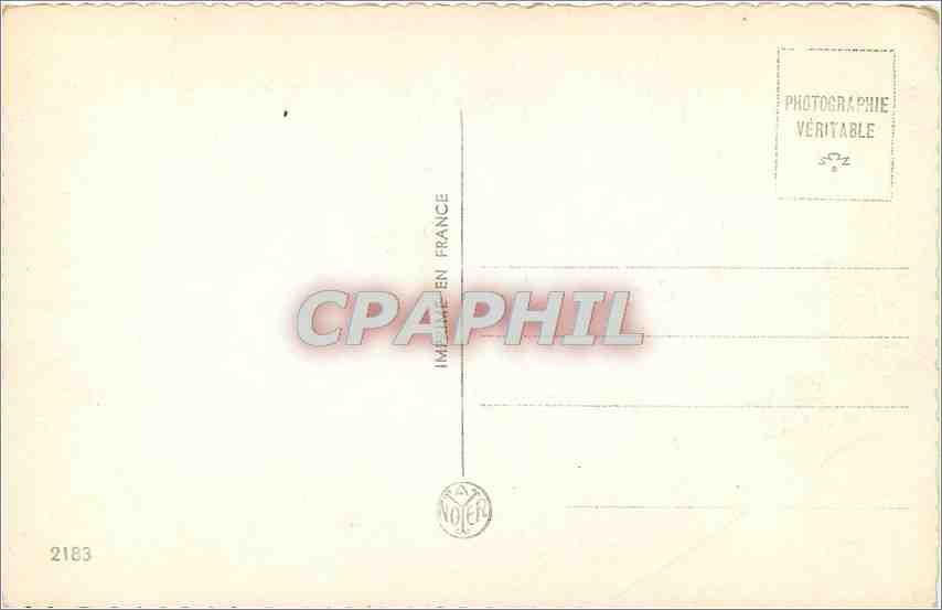 CPA Femme — Rückseite