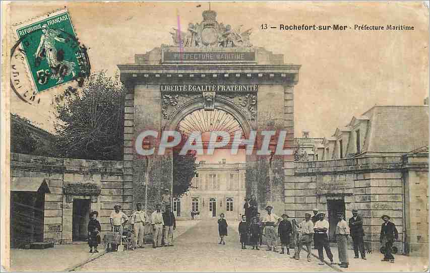 CPA Rochefort sur Mer Prefecture Maritime 