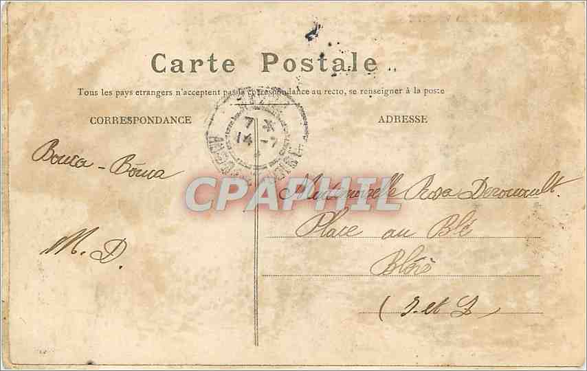 CPA Rochefort sur Mer Prefecture Maritime  — Back