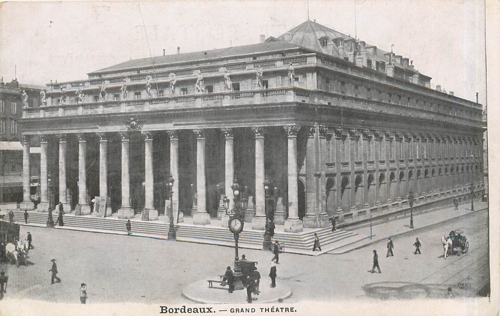 CPA Bordeaux Grand Theatre 