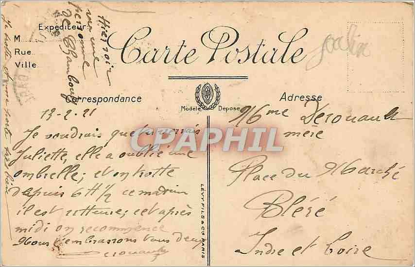 CPA Nice La Jetee par un Coup de Mer  — Rückseite