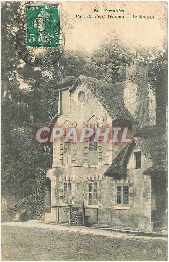 CPA Versailles Parc du Petit Trianon Le Moulin 