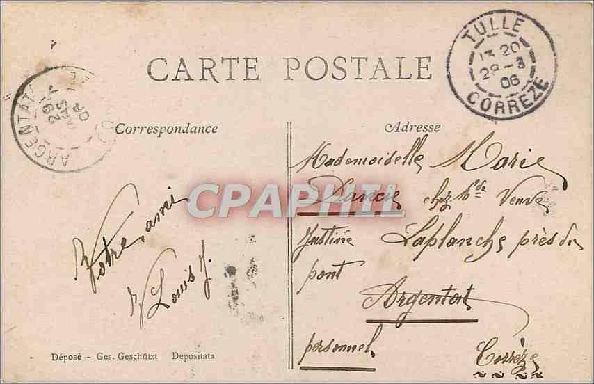 Danseurs en extérieur — texte imprimé — éditeur A.S. n° 384/III — Reverso