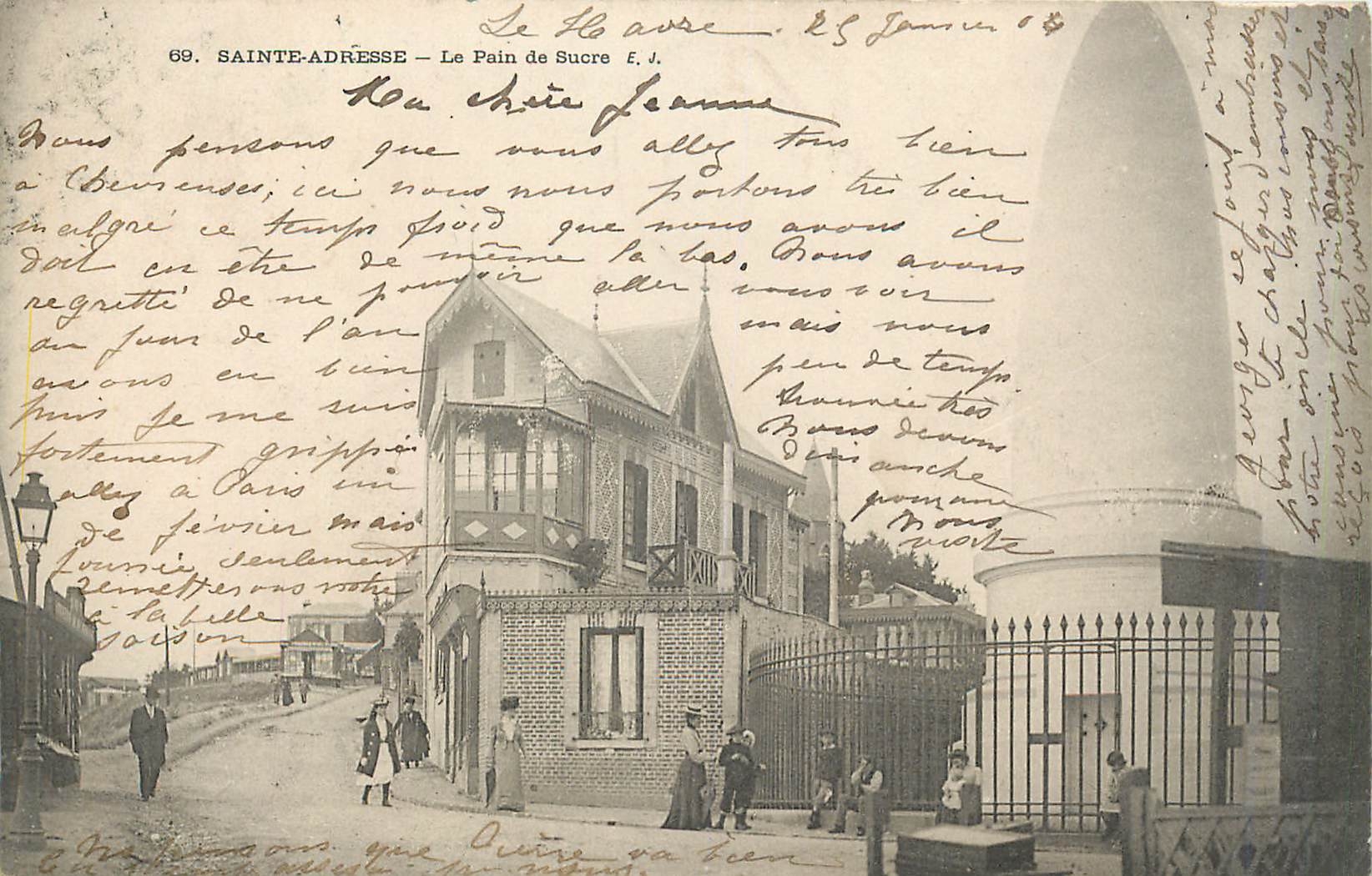 CPA Sainte Adresse Le Pain de Sucre 