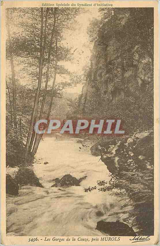 CPA Les Gorges de la Couze pres Murols 