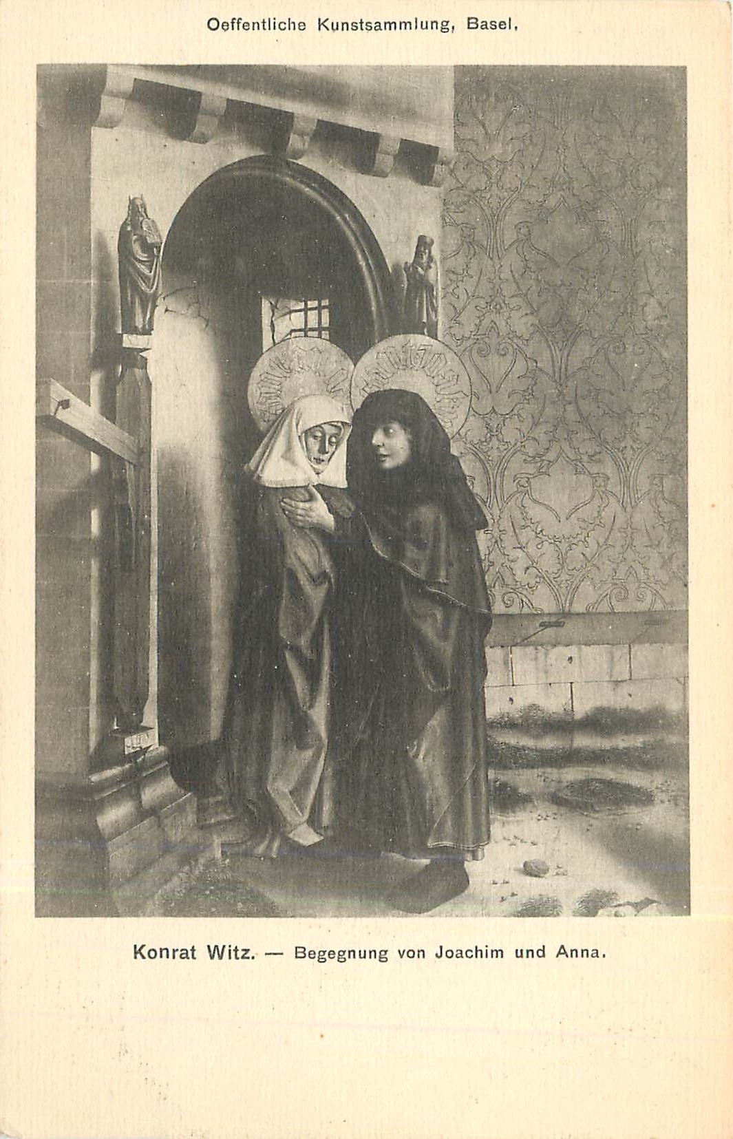 Begegnung von Joachim und Anna — Konrat Witz — Oeffentliche Kunstsammlung, Basel