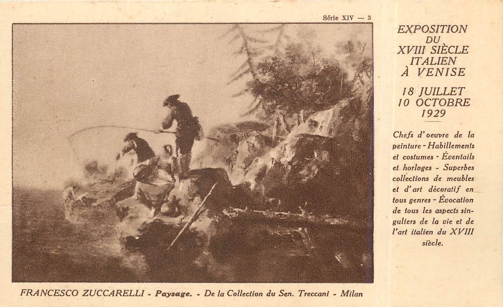 CPA Exposition du XVIII siecle Italien a Venise 