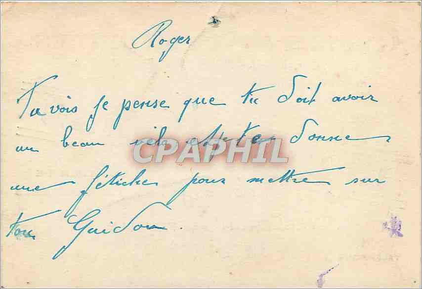 Carte de visite Cycles Automobiles Yebleron par Fauville Seine Inferieure  — Verso