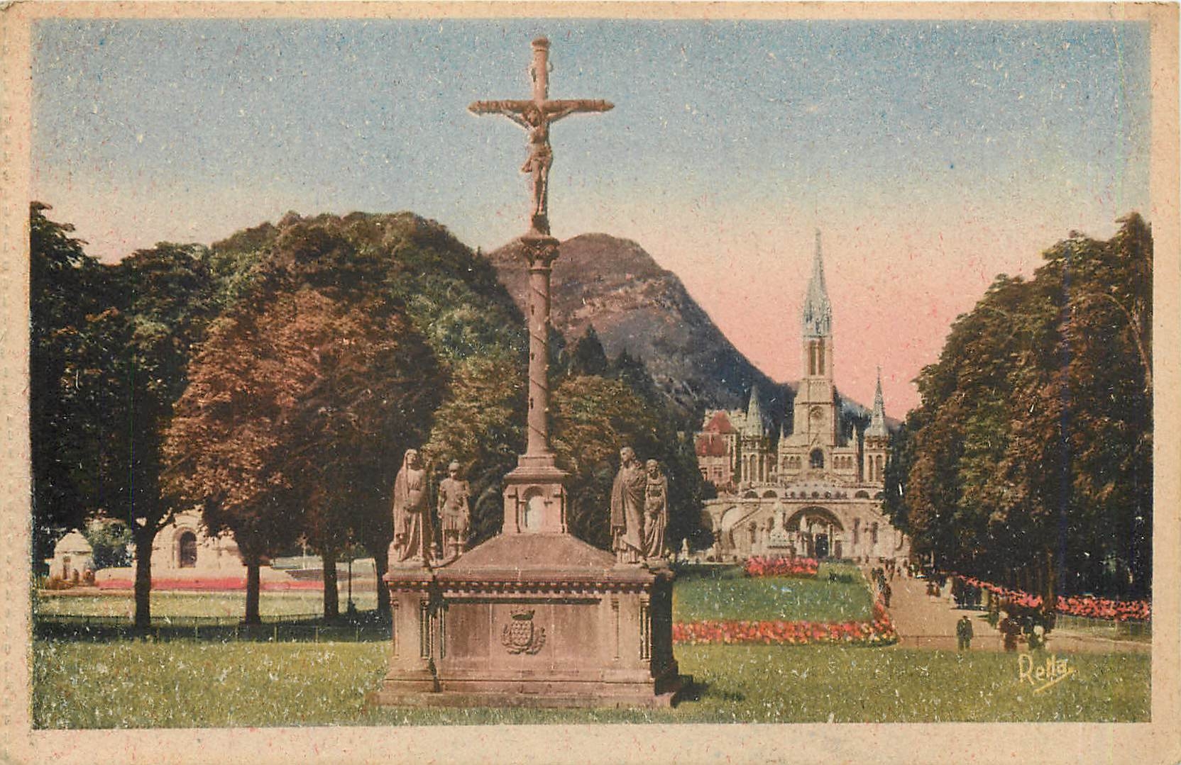 CPA Lourdes La Croix 