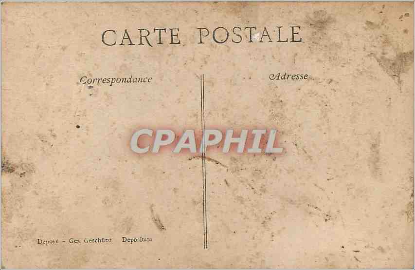CPA Au lieu de mon coeur sur le gril Mettez donc ce poisson d'Avril  — Rückseite