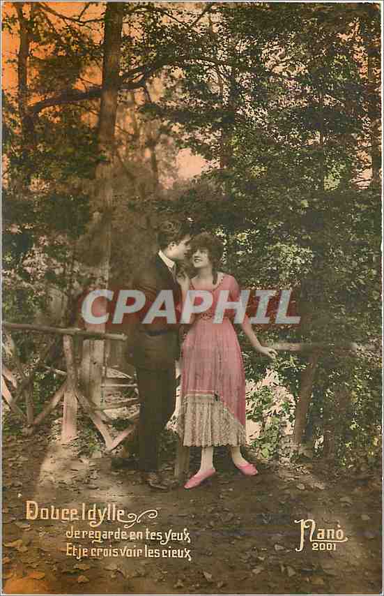 Douce Idylle — couple en forêt — Planó 2001