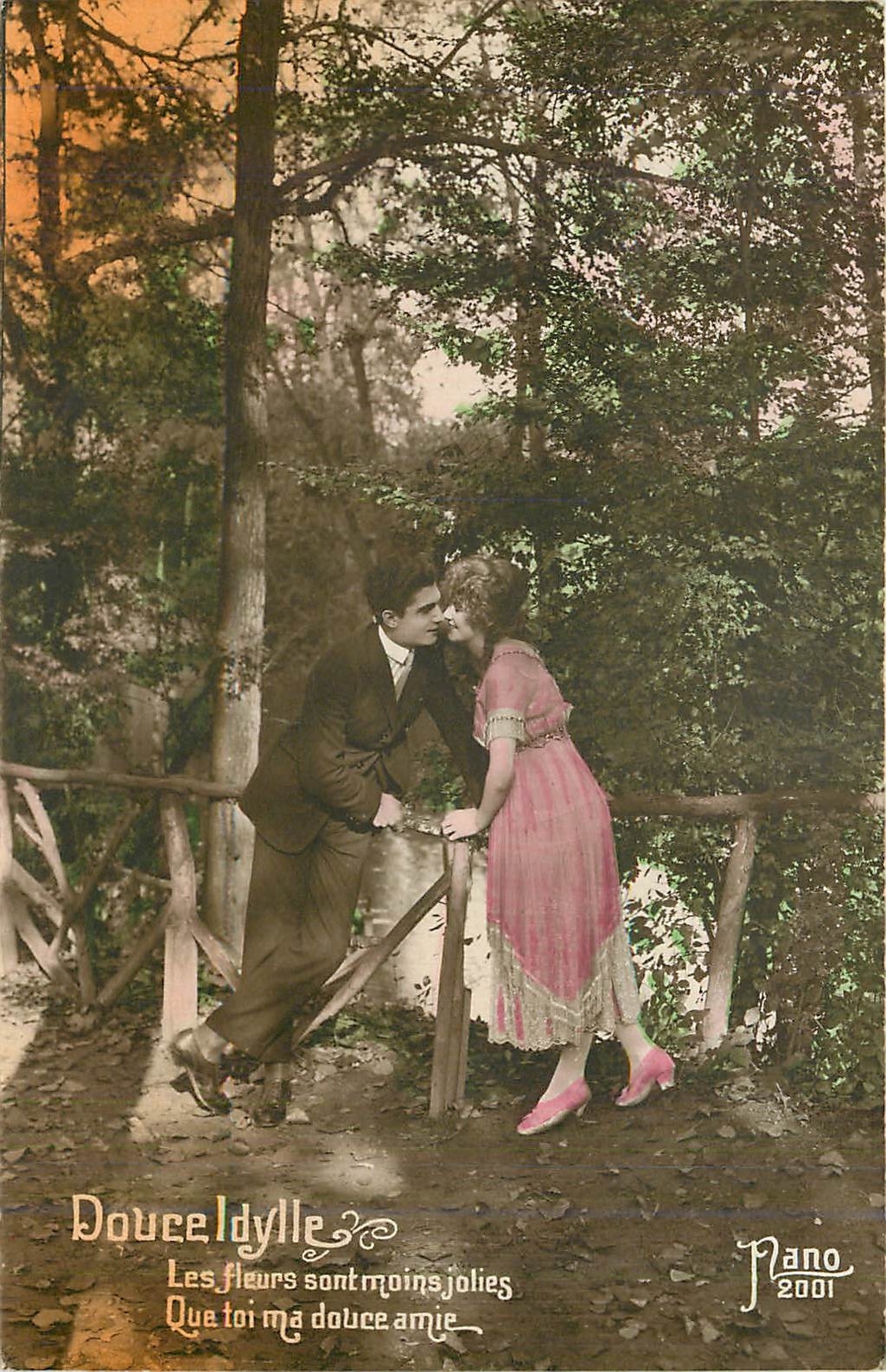 Douce Idylle — Les fleurs sont moins jolies que toi ma douce amie — Pano 2001