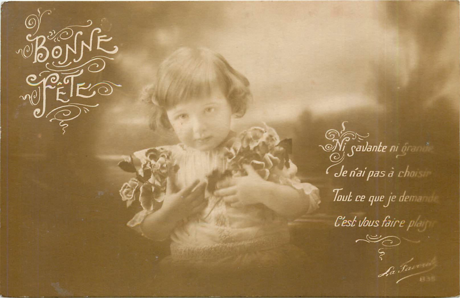 CPA Bonne Fete Enfant